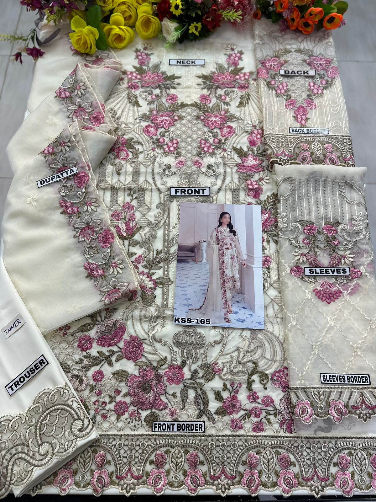 Ramsha Chiffon PartyWear Dress | SC-165