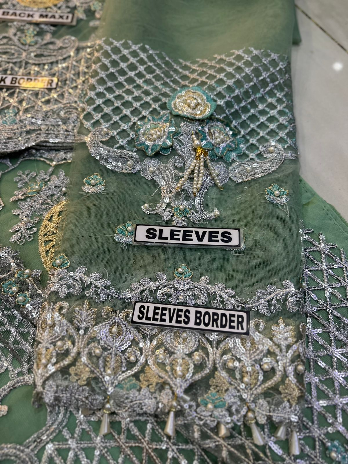 MariaB Net Bridal Wear Maxi | SC-186