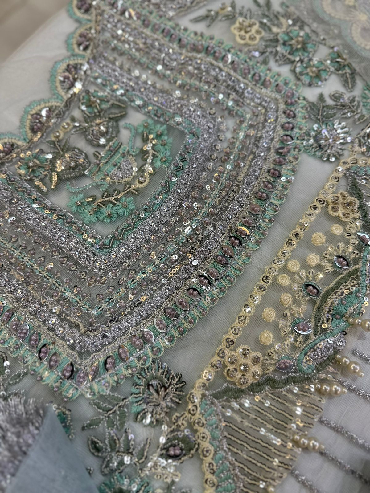 Mushq Net Bridal Wear Maxi | SC-215