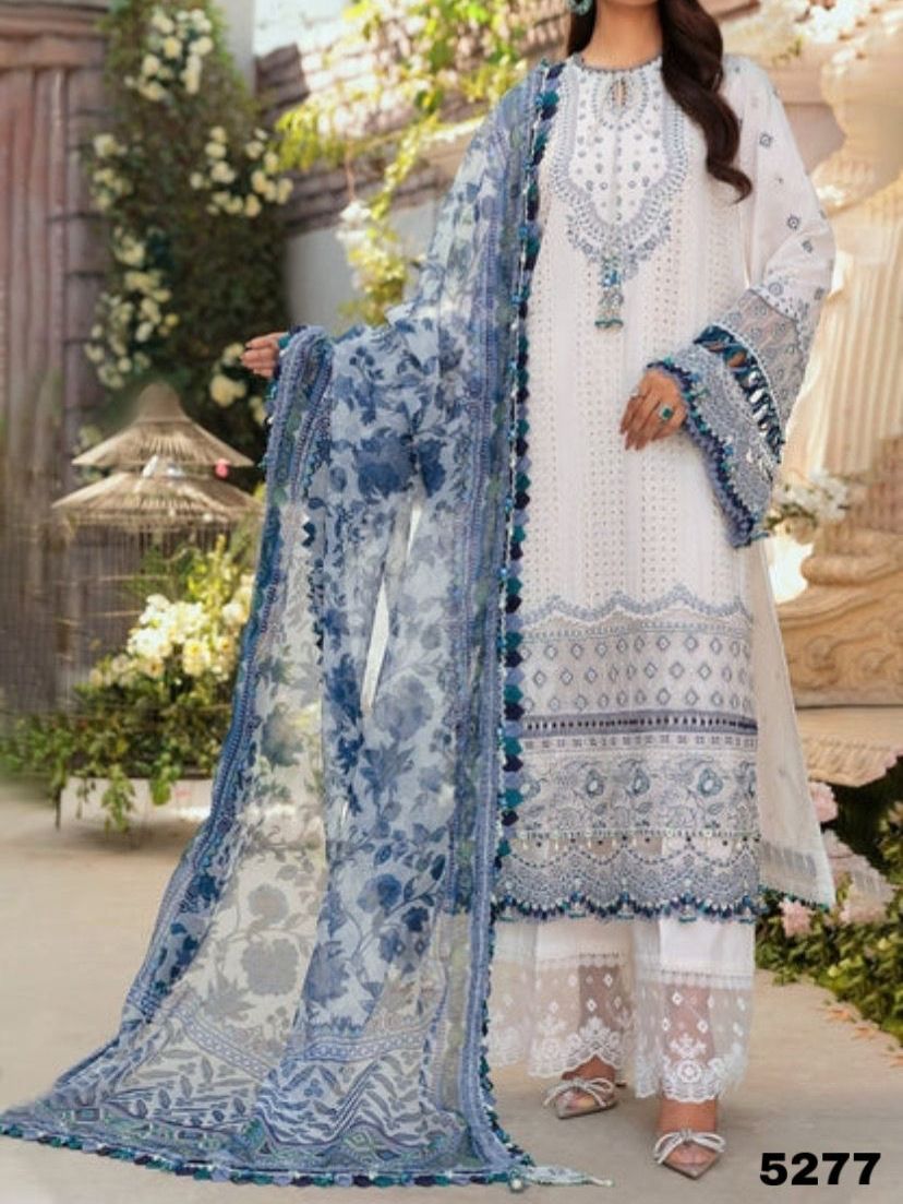 Anaya Lawn Luxury ChickenKari Party Wear Dress SC-5277