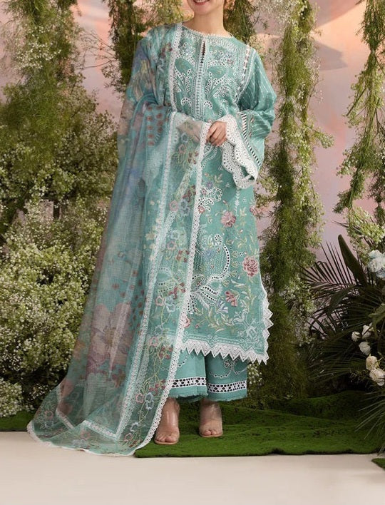 Sobia Nazir ChickenKari Lawn/Cotton PartyWear Dress|SC-5279