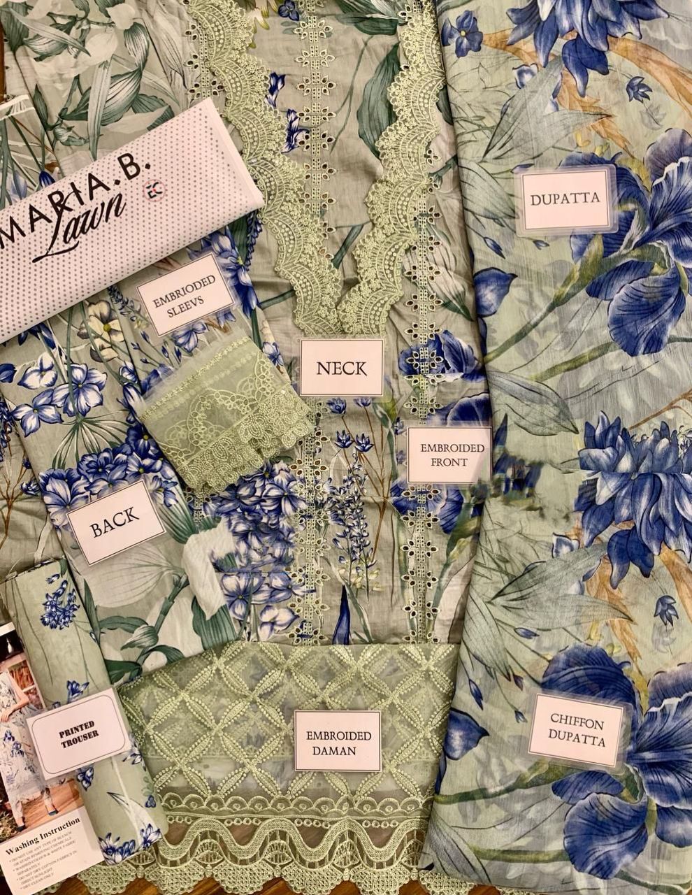 Maria B MPrint Lawn Collection |SC-5274