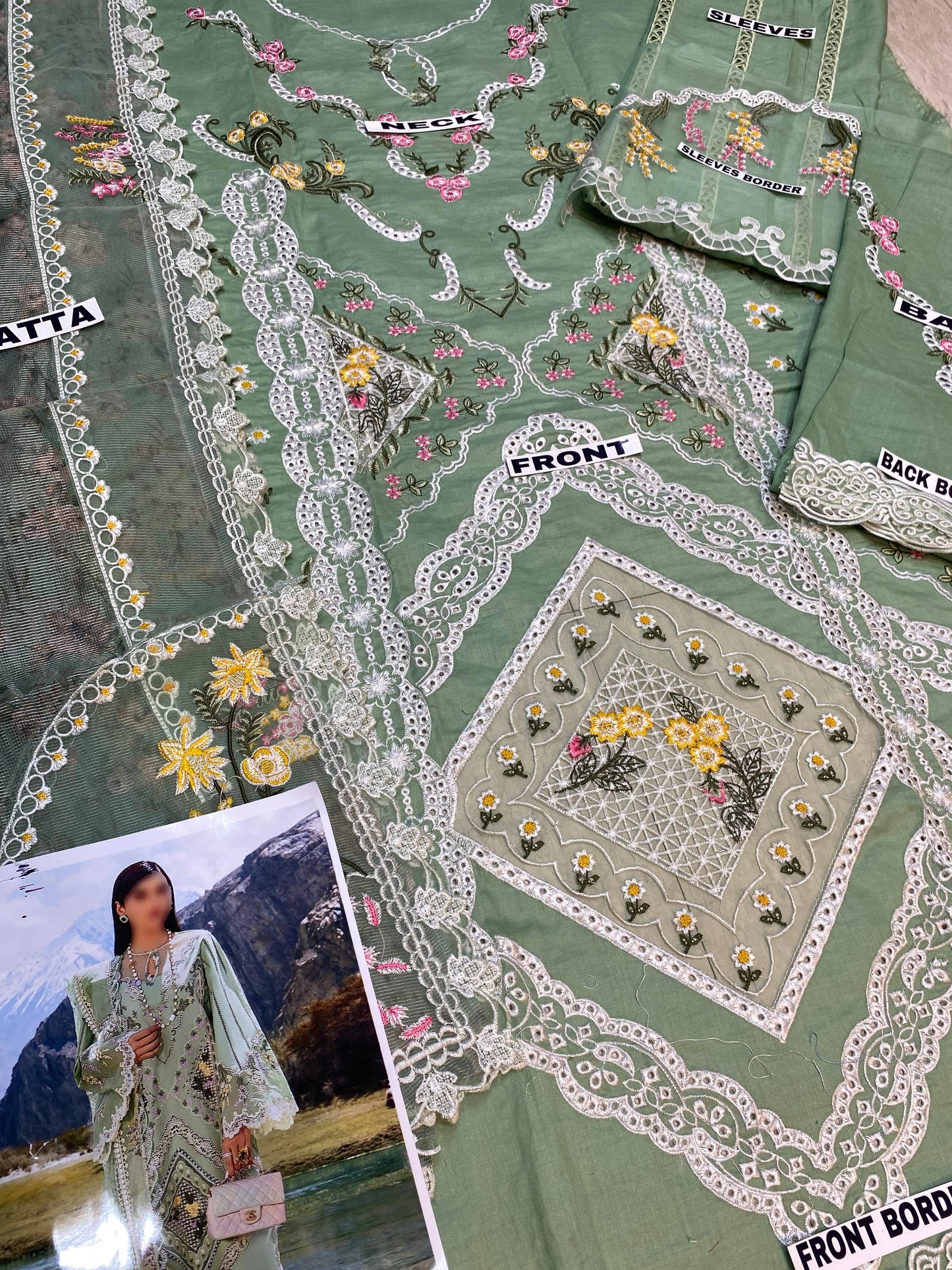 Crimson Lawn ChickenKari  PartyWear  Dress | SC-5278