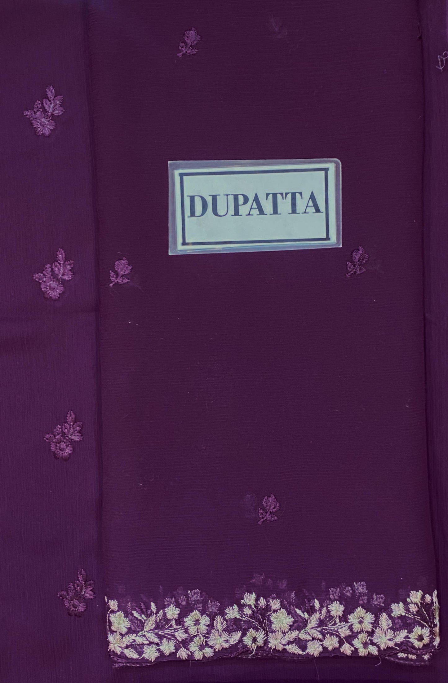 Azure Luxury Chiffon PartyWear Dress |SC-2403