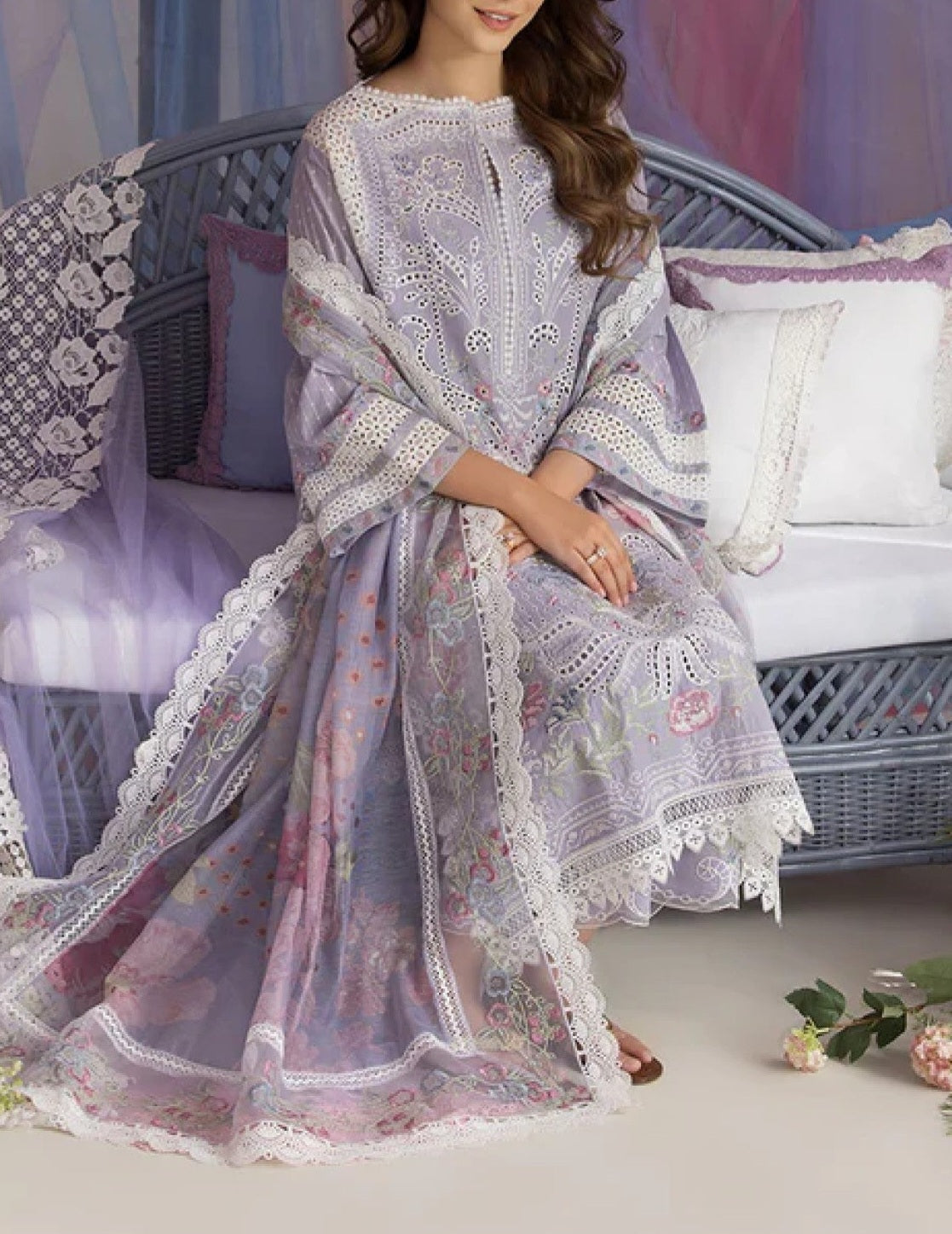 Sobia Nazir ChickenKari Lawn/Cotton PartyWear Dress|SC-5280