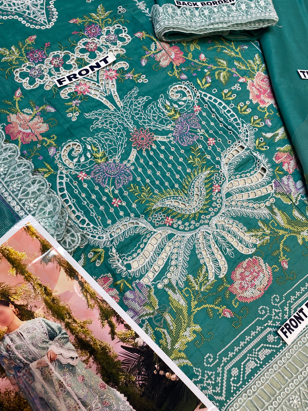 Sobia Nazir ChickenKari Lawn/Cotton PartyWear Dress|SC-5279