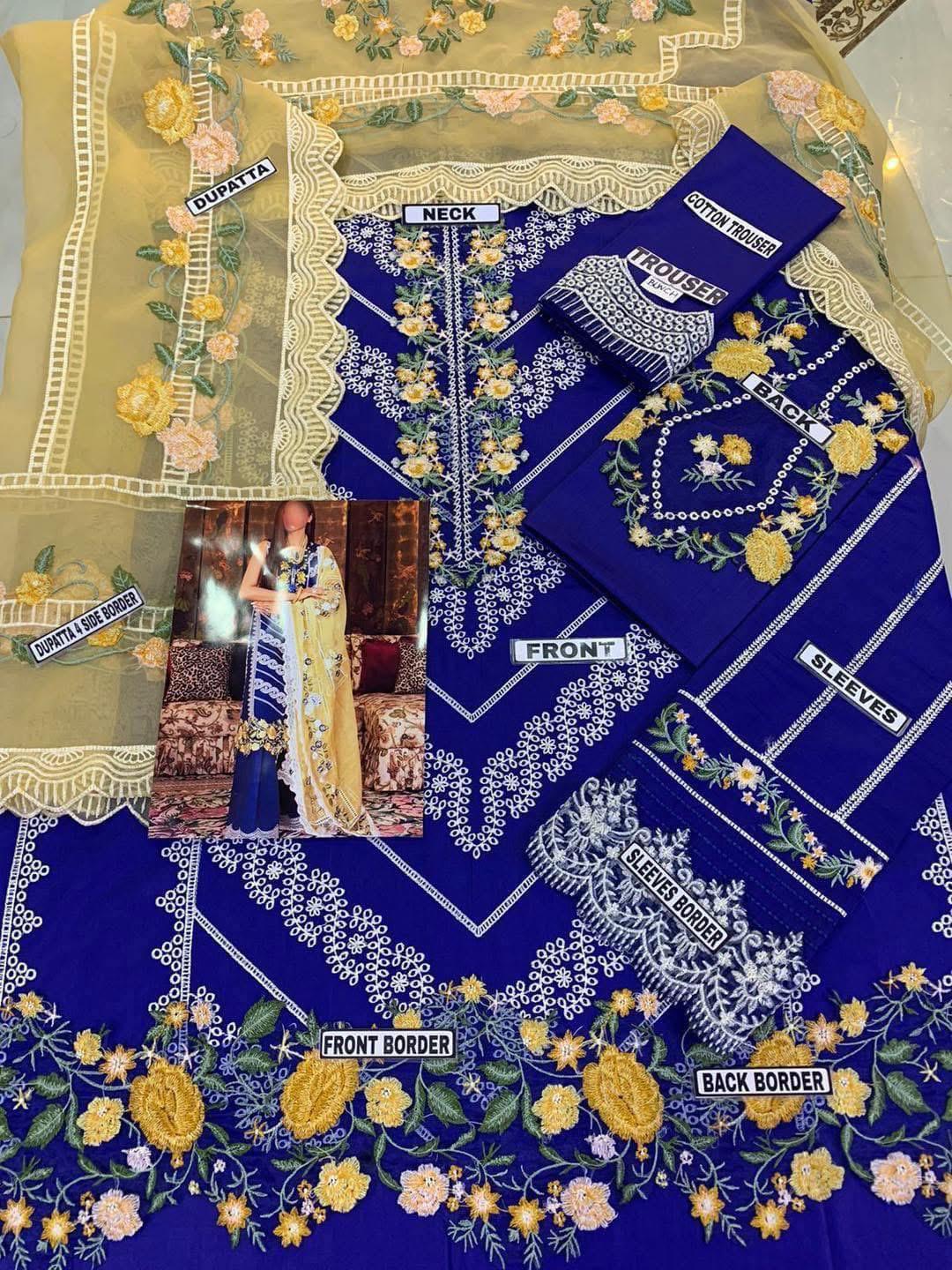 Crimson Summer Lawn  Partywear Dress | SC-173